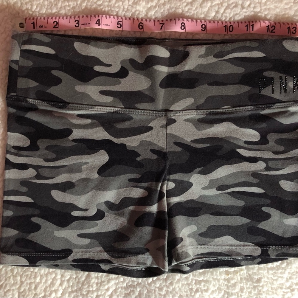 Victoria's Secret PINK Gray and Black Athletic/Yoga Shorts